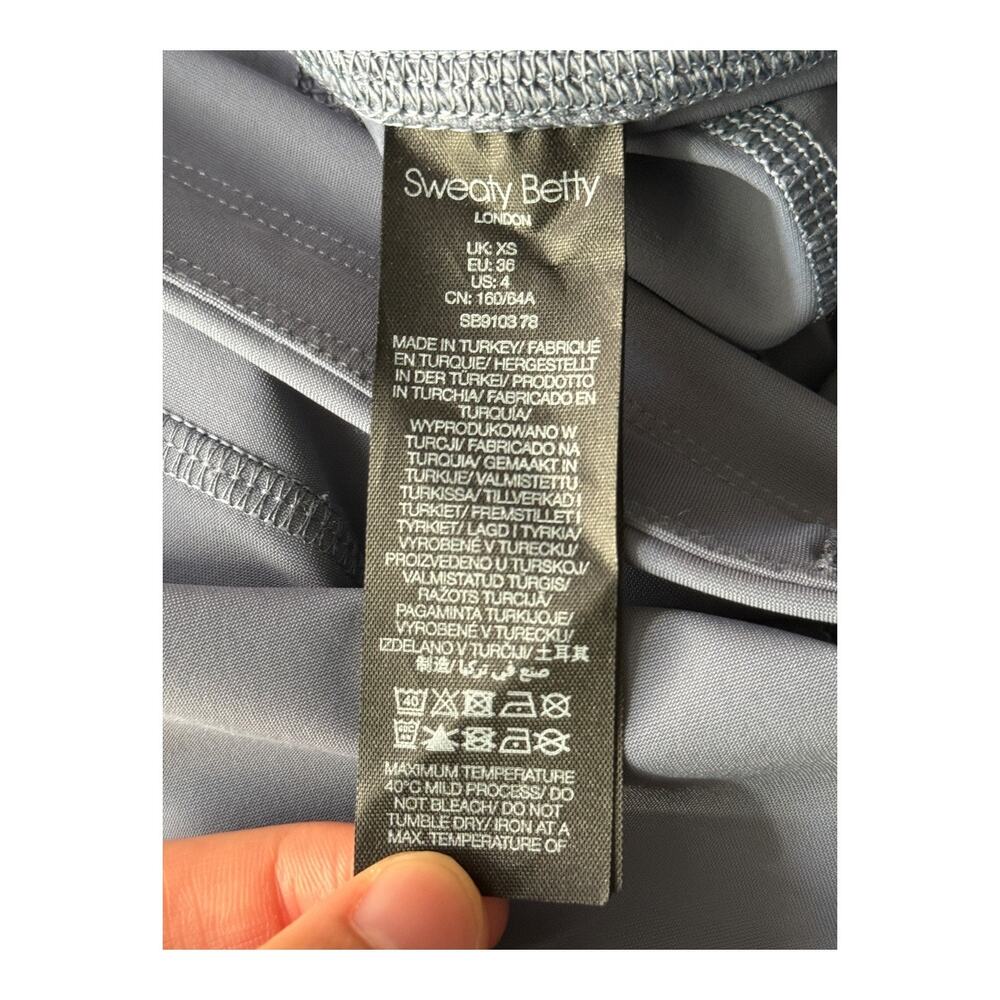 Sweaty Betty leggings Zero Gravity 7/8 Illuminate run tight size 0-2 XS X-Small - Picture 6 of 8